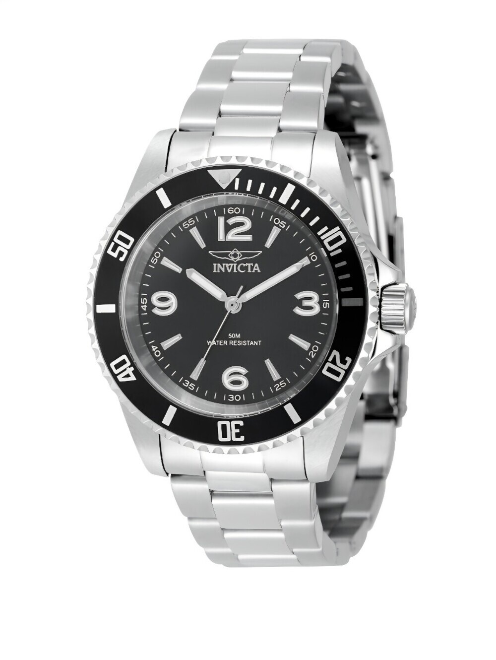 Invicta Specialty Rowan Black Dial / Stainless Steel 40mm Men's Watch NEW